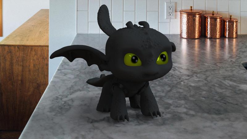 Toothless Pop Funko 3D print model