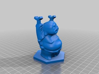 Fancy Buddha Pen Holder