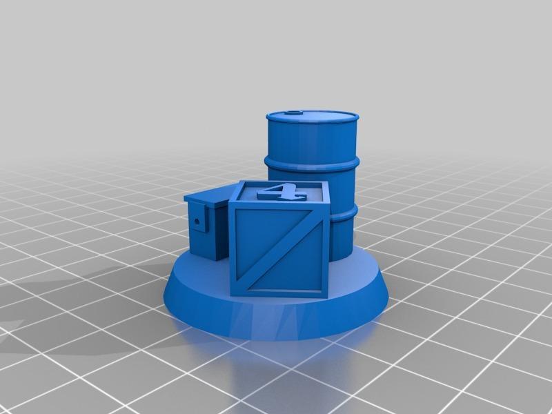 Tabletop Wargame Objective Markers
