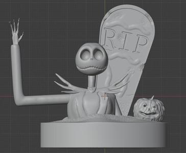 Jack Skellington Bust