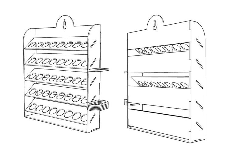 Paint Rack