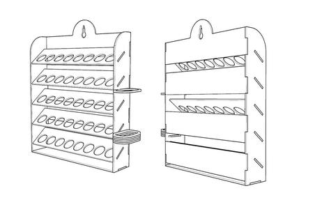 Paint Rack