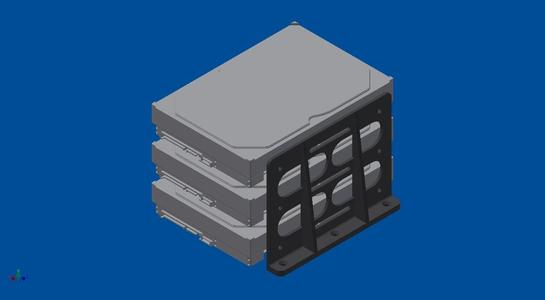 HDD 3.5 RACK - 3 units