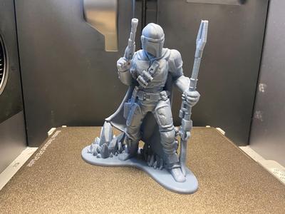 Mandalorian Figurine No Supports