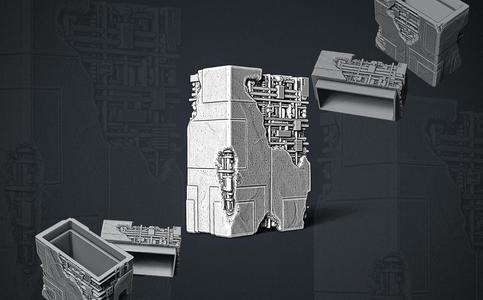 Sci-Fi Tech Container RoZ