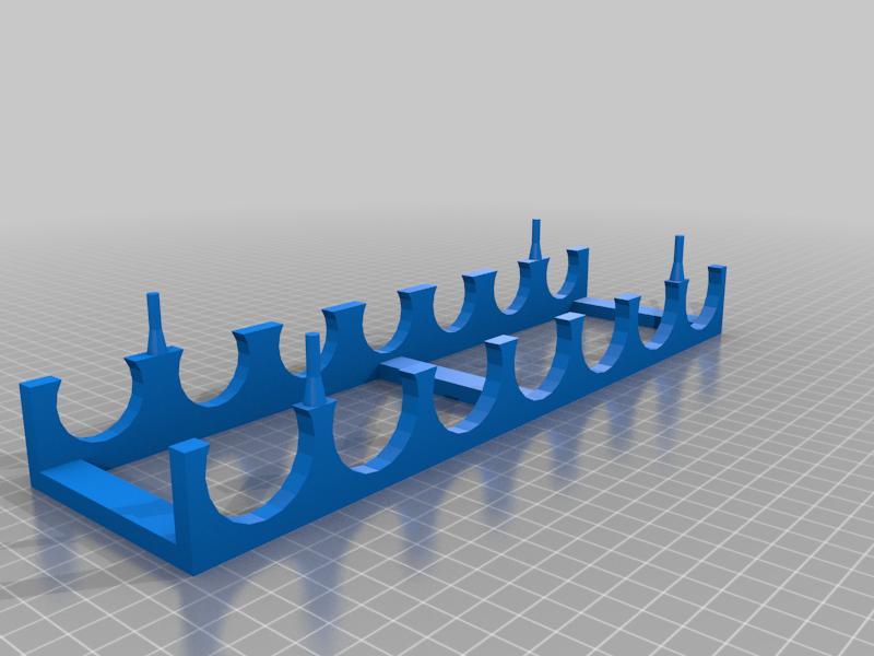 Stackable Paint Storage Rack 2 oz Bottles
