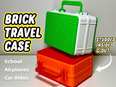 Brick Travel Case - Portable Building Companion