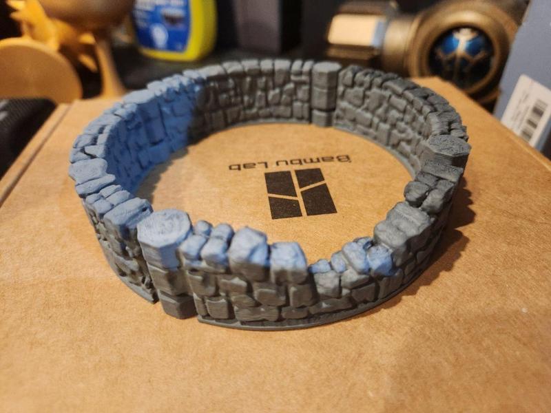 DungeonSticks Ruined Stone Curves and Stairs