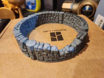DungeonSticks Ruined Stone Curves and Stairs