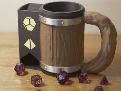 Tavern Mug Dice Tower