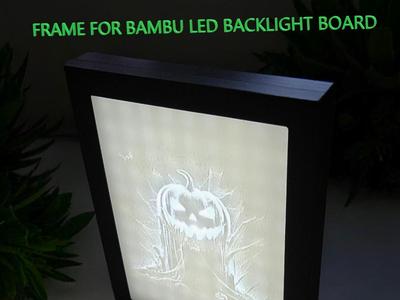 Litho LED Backlight frame