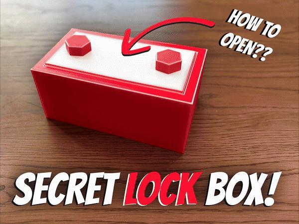 Secret Puzzle Box! | How Do You Open?