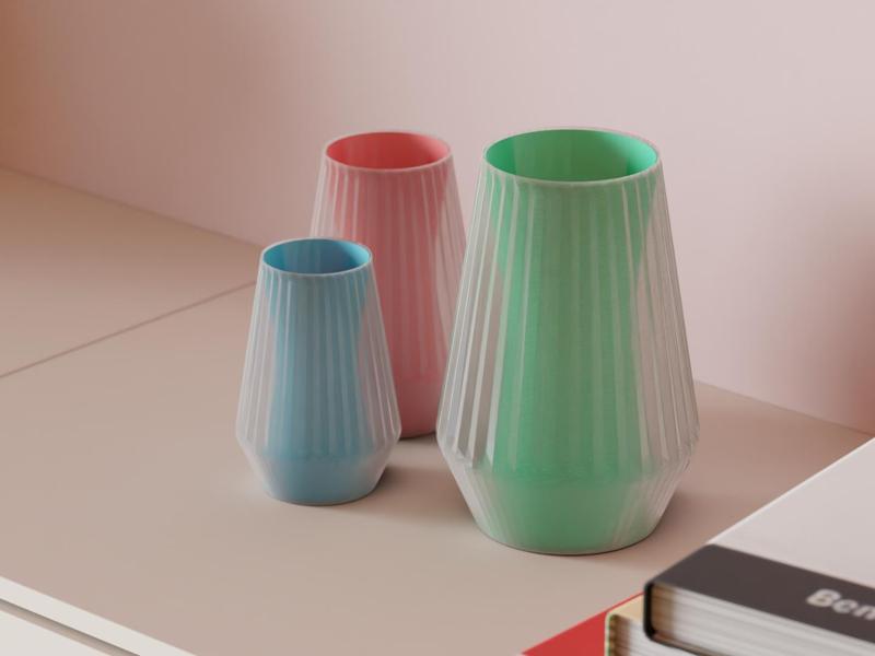Two tone Vase Mode. Multi Colour Single Extruder