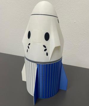 Space X Dragon with Trunk
