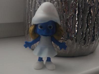 Smurfette - AMS (AI generated and painted)