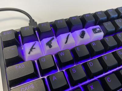 Counter Strike Keyboard Keycaps - MMU