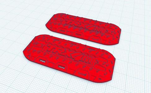 TRX4m Recovery Boards - TRX4m and Traxxas logos   