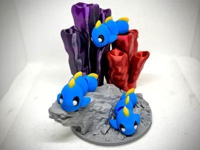 Cute Articulated Baby Tropical Fish