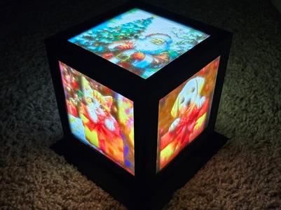 Christmas Panels - Modular Lithophane Cube