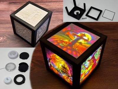 Modular Lantern – Lithophane Cube MK 2