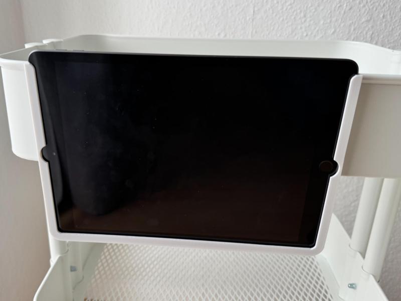 iPad Holder for IKEA Raskog Utility Cart