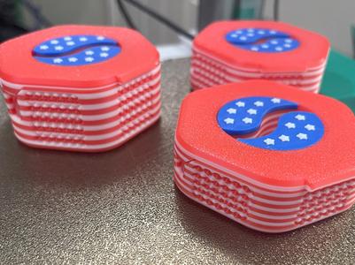 USA American Flag Cable Organizer (Sm Med and Lg)