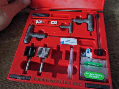 Bambulab A1 series tool and nozzle box