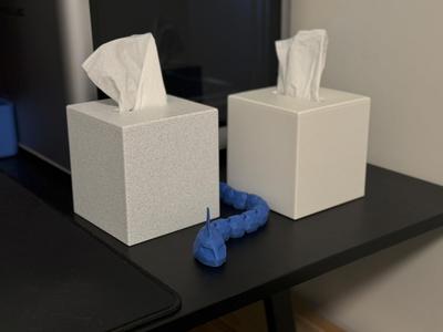 Minimalist Sqaure Tissue Box Cover