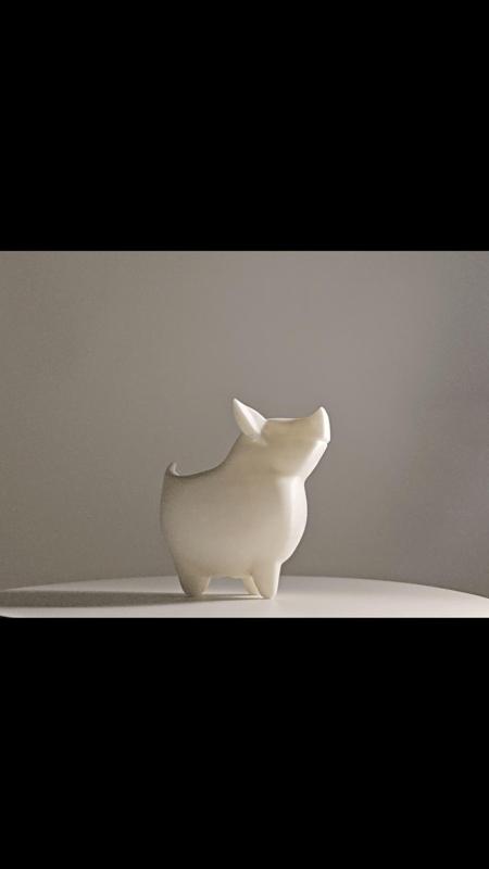 Pig Animal Sculpture Model Craft Decoration
