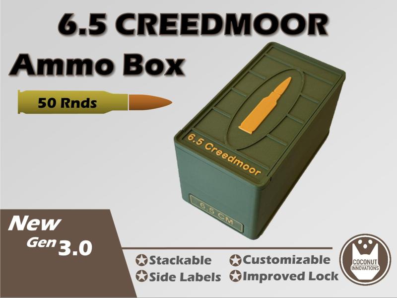 Ammo Box 6.5 Creedmoor