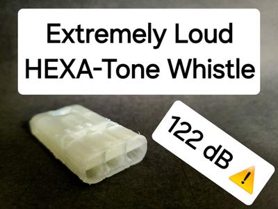 Extremely Loud HEXA-Tone Whistle