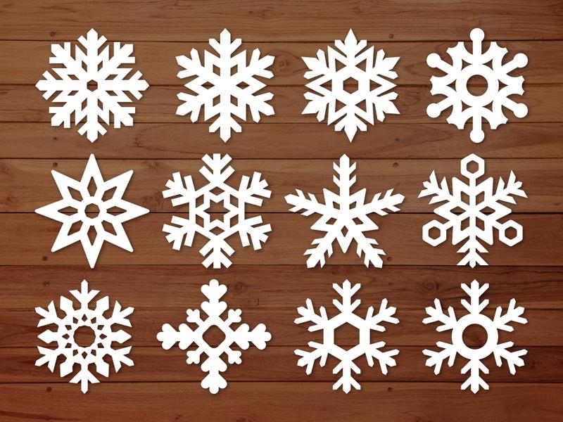 Snowflake ornaments 