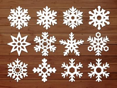 Snowflake ornaments 