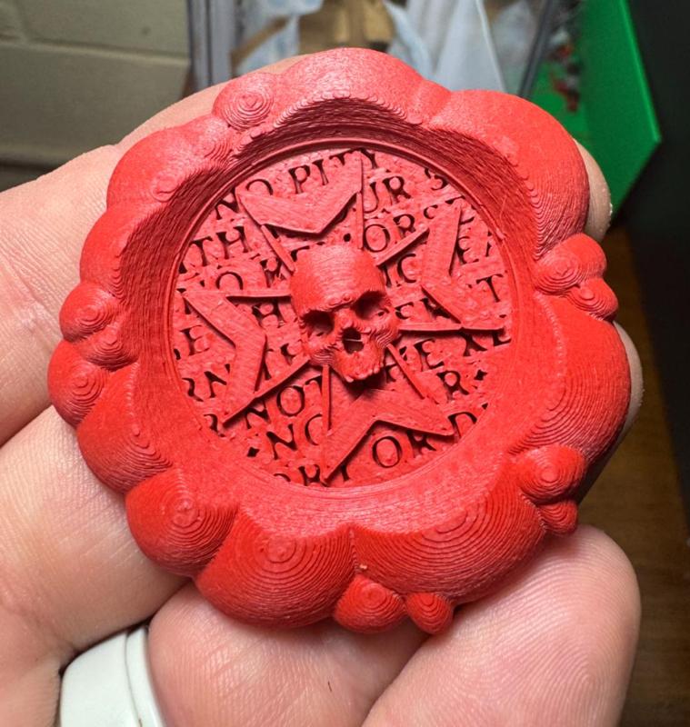 WH40K - Purity Seal Magnet - Black Templars Ver.2