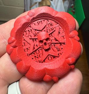 WH40K - Purity Seal Magnet - Black Templars Ver.2