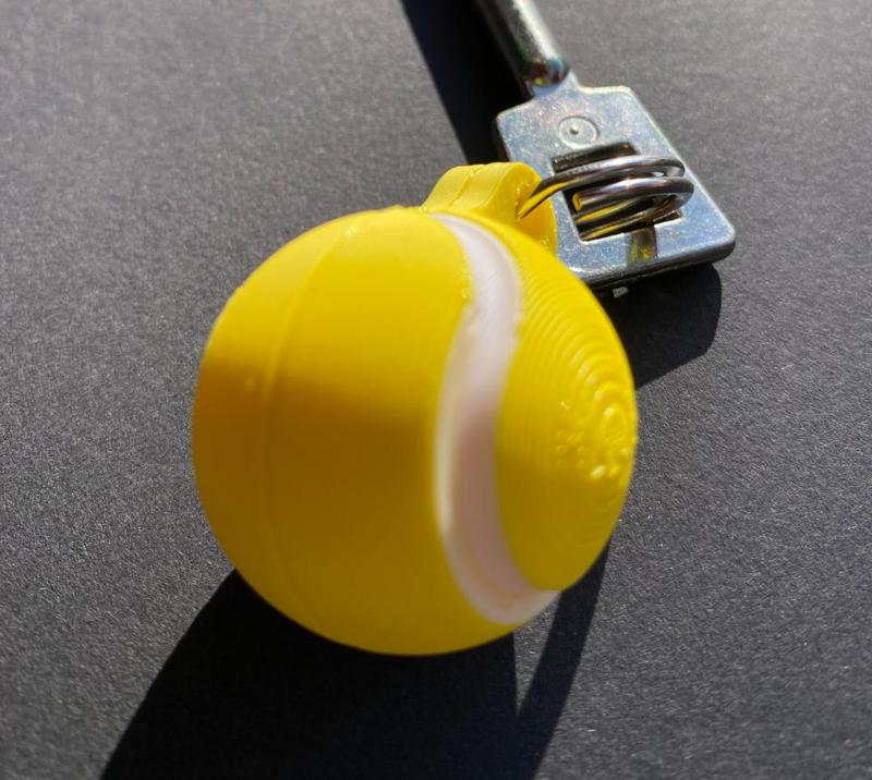 Tennis Ball Keychain
