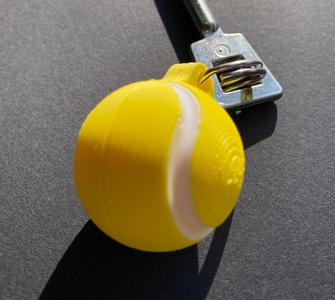 Tennis Ball Keychain