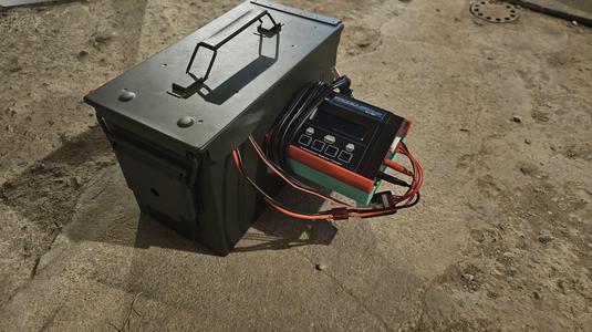 Prodigy 610ez Charger Ammo box mount for RC charging