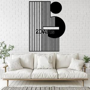 Modern 2D Wall Art/Window Art - Digital STL & SVG Files for 3D Printing and Laser Cutting