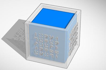 A Minecraft Movie Cube