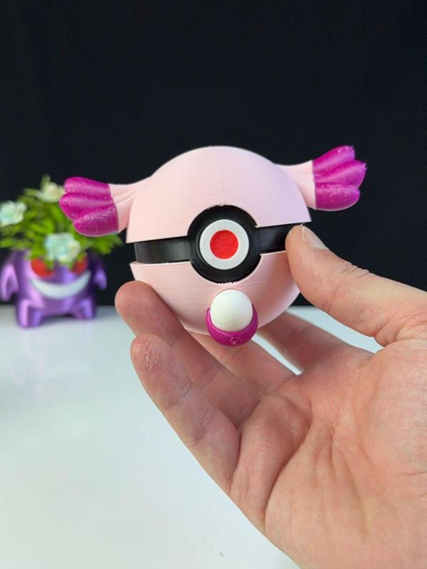 Chansey Pokeball - Multipart