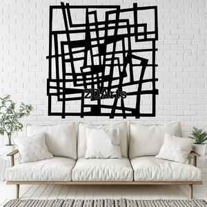 Abstract Wall Art 2D Wall Art/Window Art - Digital STL & SVG File for 3D Printing or Laser Cutting