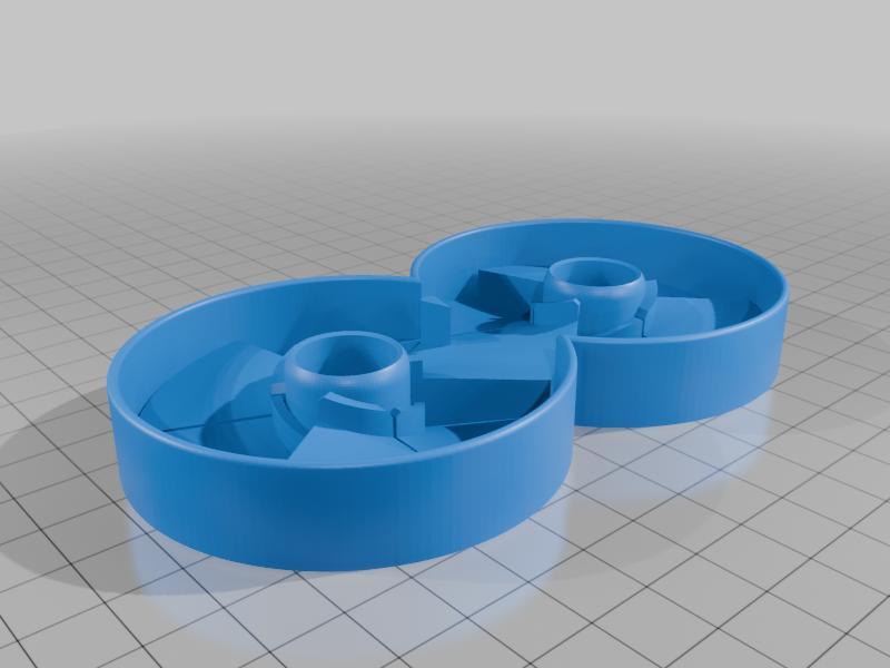Marble Machine Kaleidoscope [CTR REMIX] - Parts moved to be printed in place