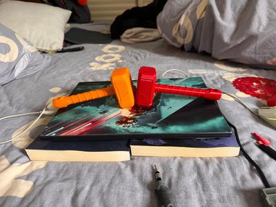 Thor's Hammer Mjolnir Expanding Filament Cutter Meowth Hammer 64g filament