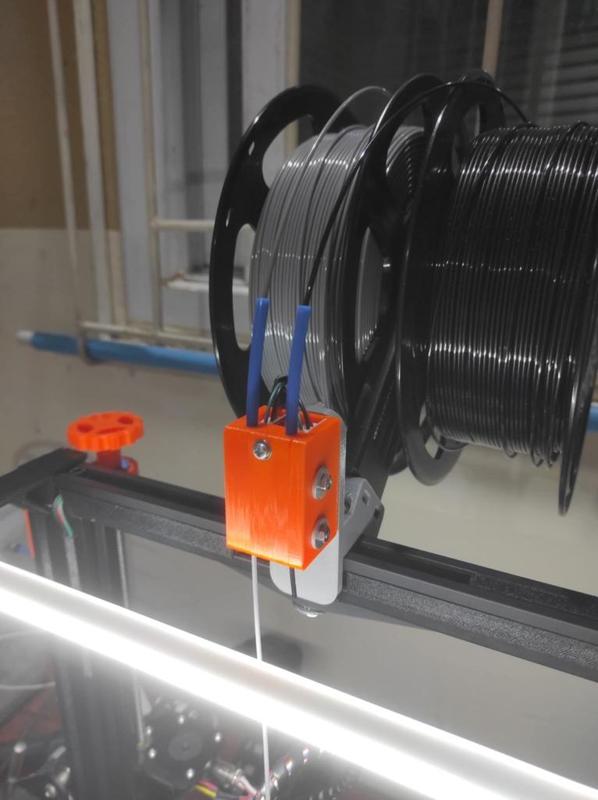 Dual Limit Switch Filament Runout Sensor for Ender 3 (Top Mount for Direct Drive)