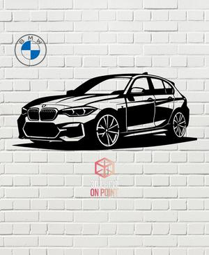 BMW SERIE 1 - 2D WALL ART #2