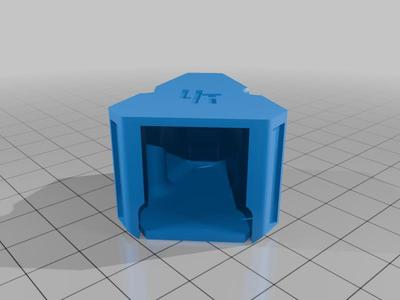 Octagon Pill Case: Large, Russian letters