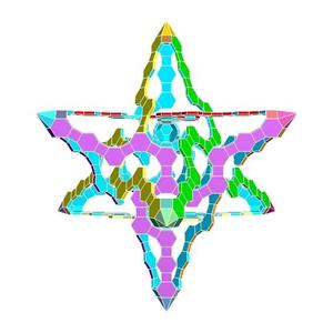 ESCHER OCTAHEDRAL POLYKNOT 3