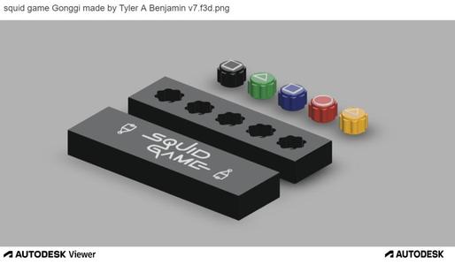 Squid game gonggi By Tyler A Benjamin