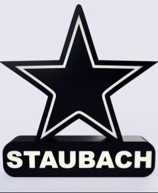 Dallas Cowboys Sign – LED Strip Compatible
